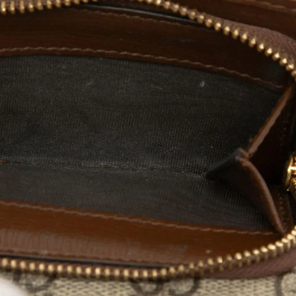 Gucci GG Supreme Horsebit Trifold Wallet